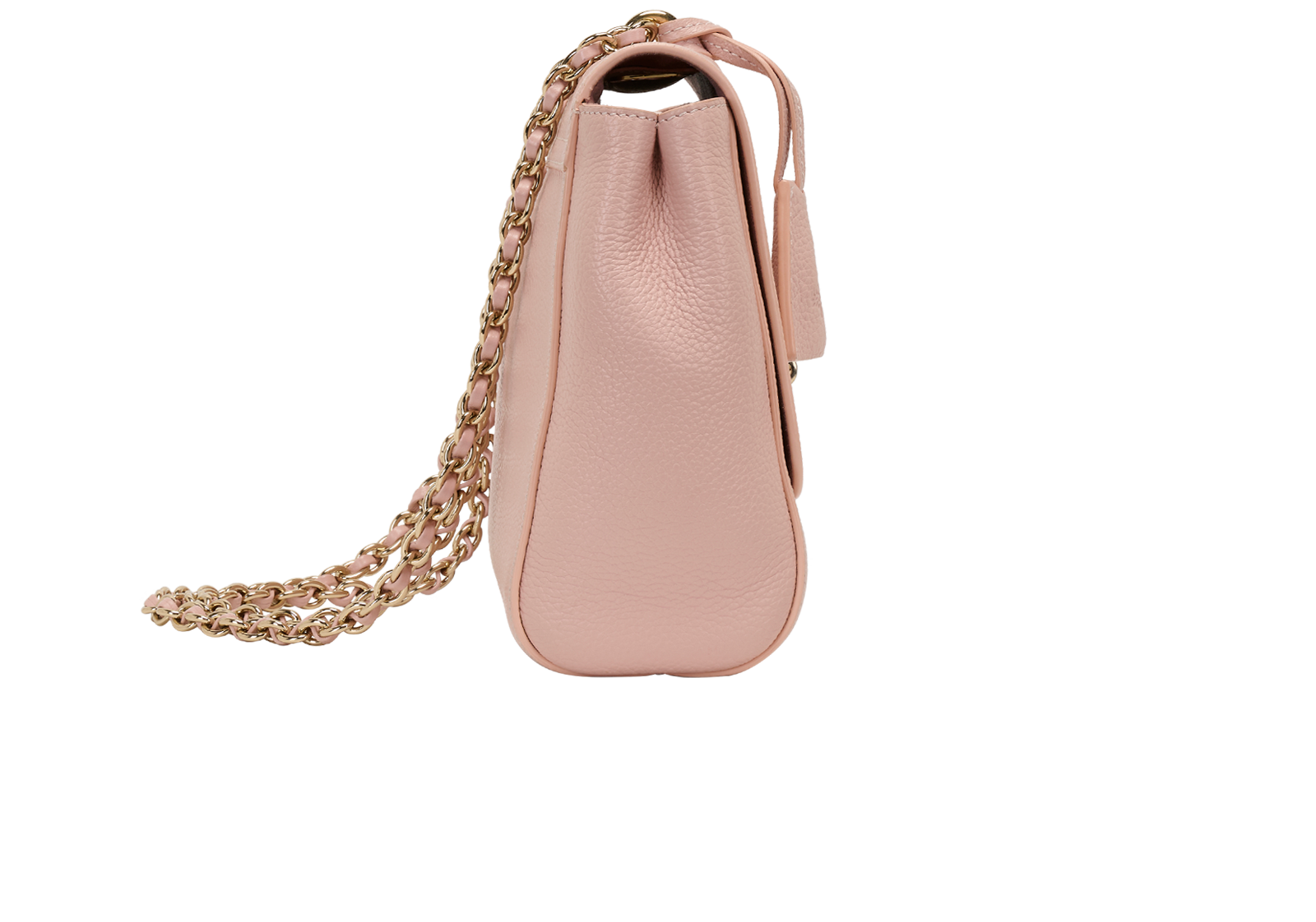 Medium Lily, &pound;495, Handbags, Pink, Leather, Side view